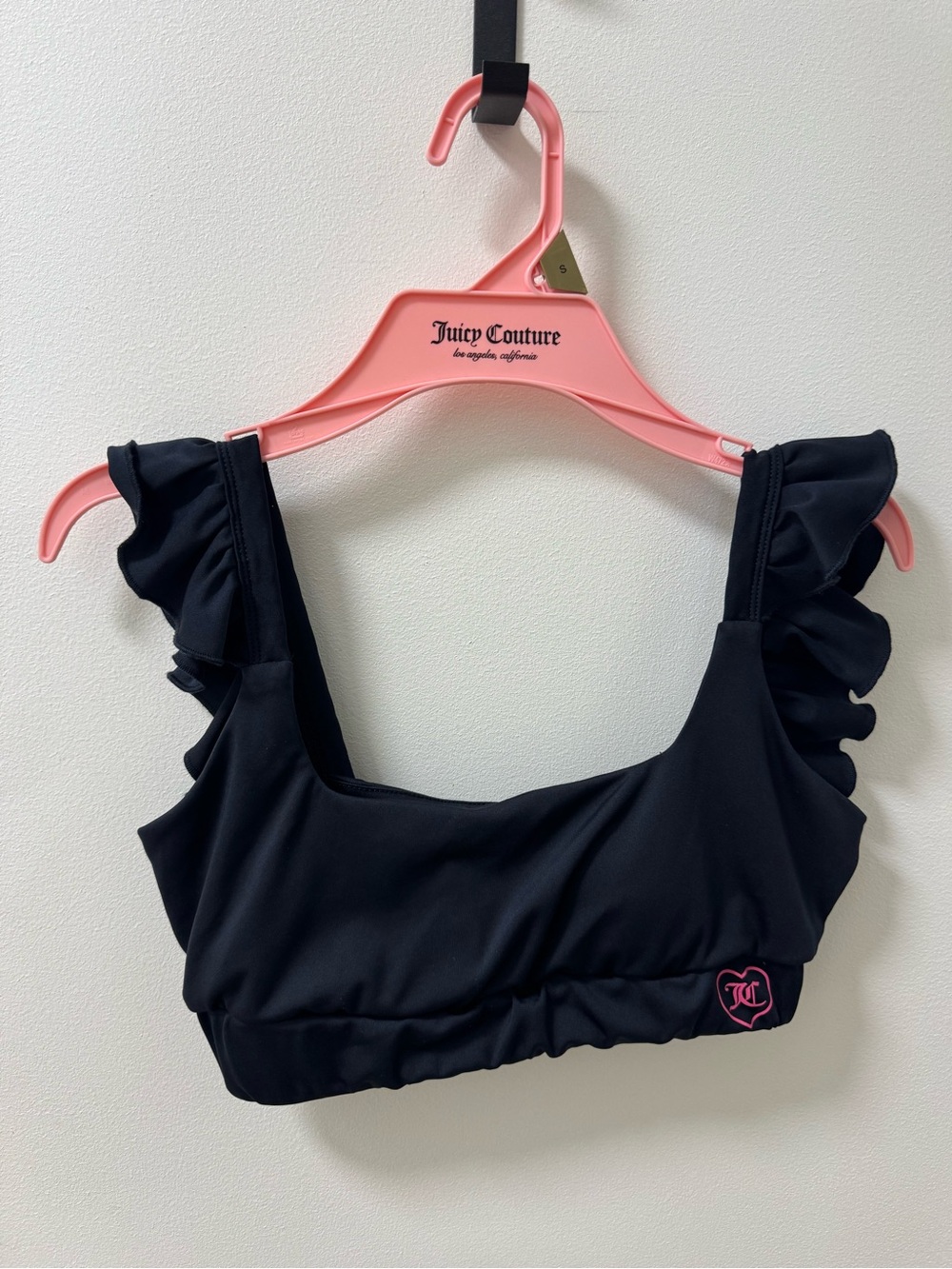 Juicy Couture Sport Set Navy Ruffle-Shoulder and skort with Pink Logo
